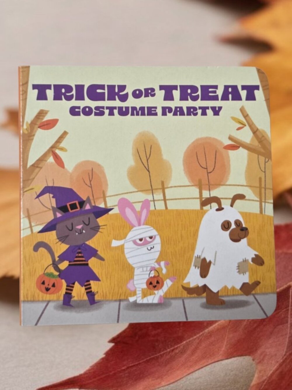 Wendy’s Kids Meal Under 3 Board Books - Trick or Treat Costume Party (Lot of 4)